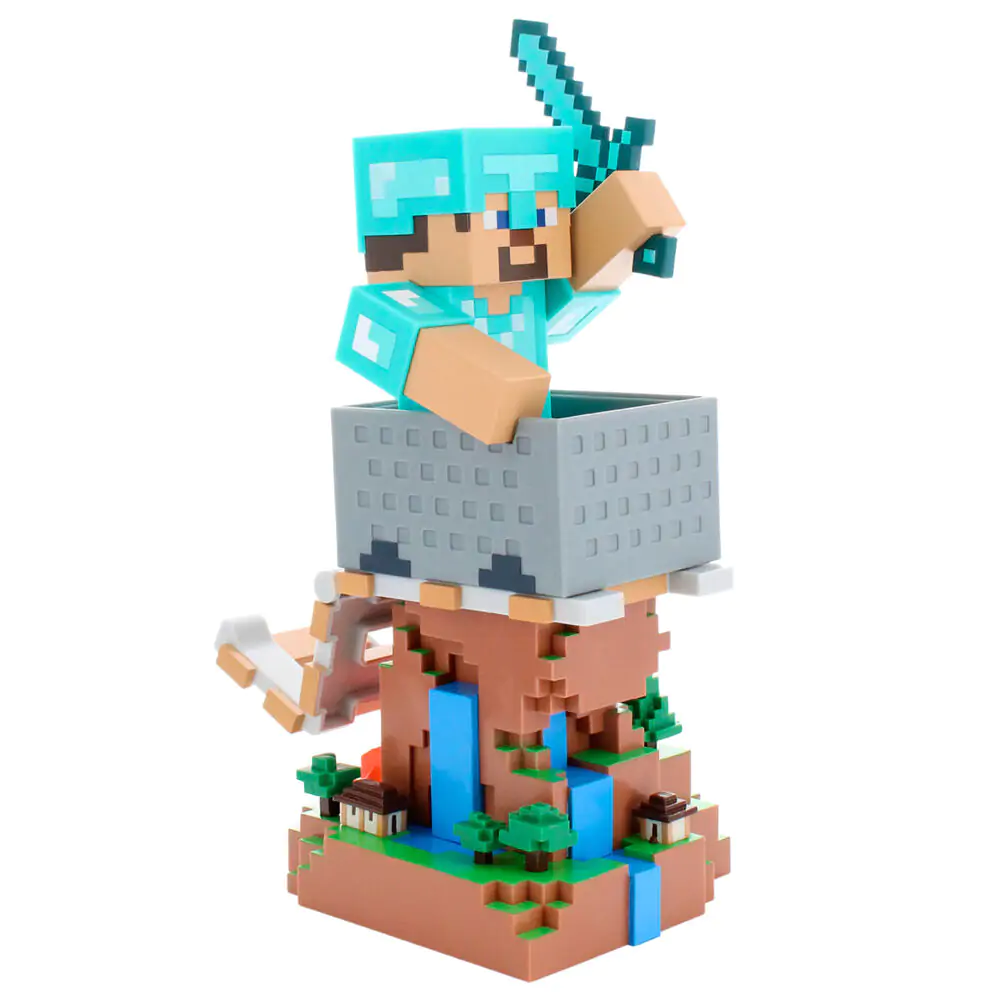 Minecraft Diamond Steve Cable guy 20cm product photo