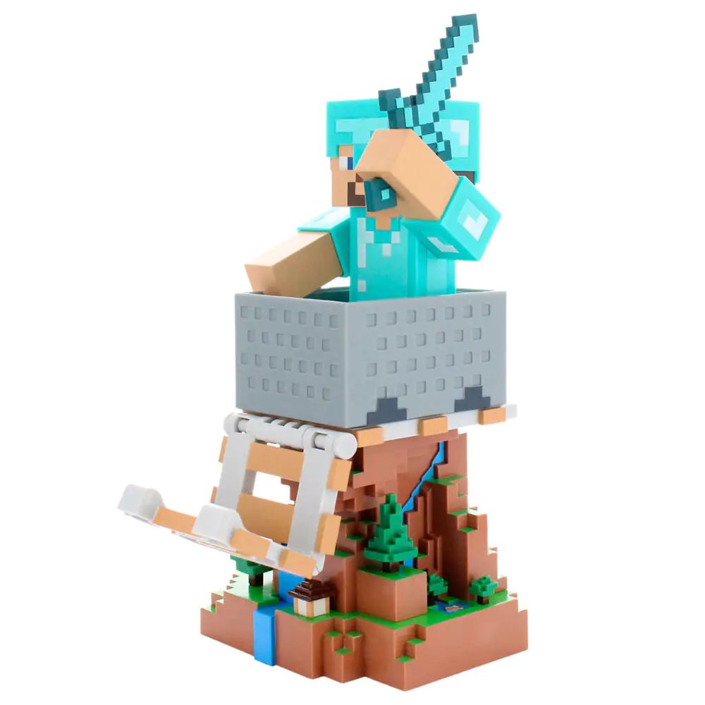 Minecraft Diamond Steve Cable guy 20cm product photo