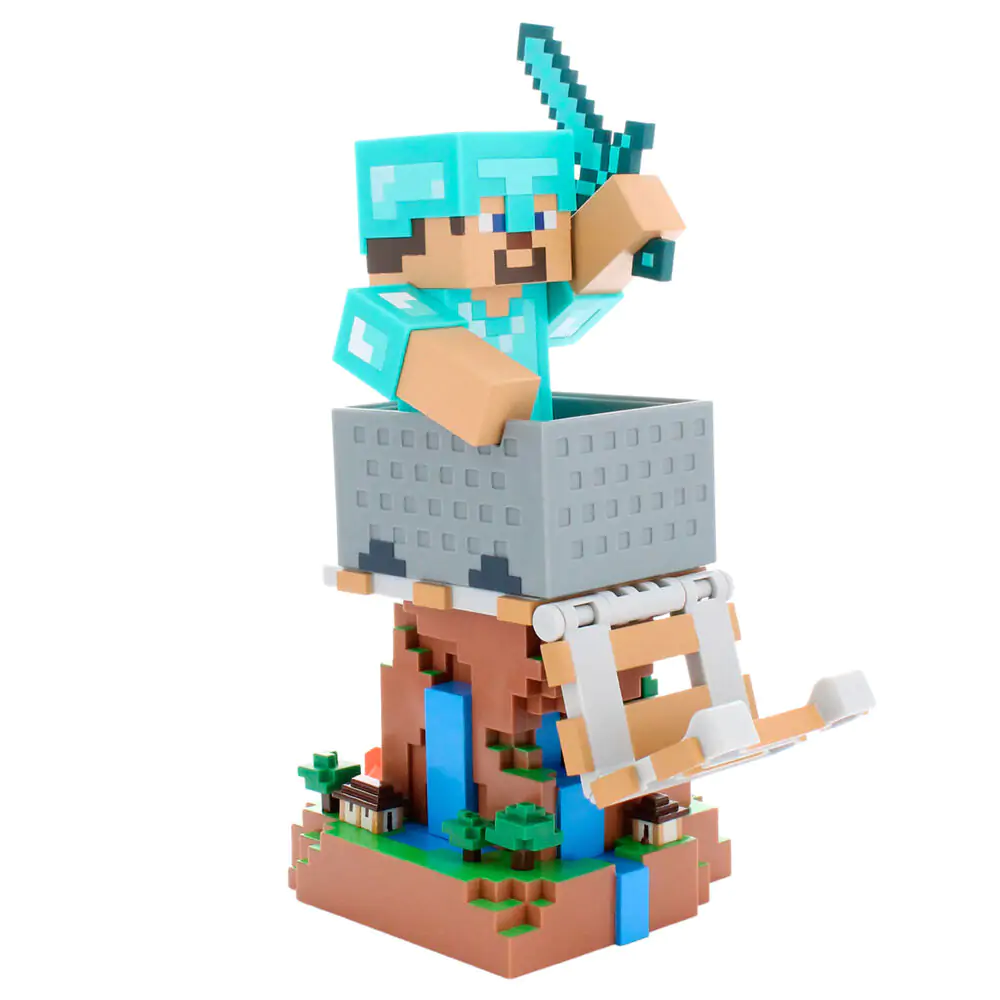 Minecraft Diamond Steve Cable guy 20cm product photo