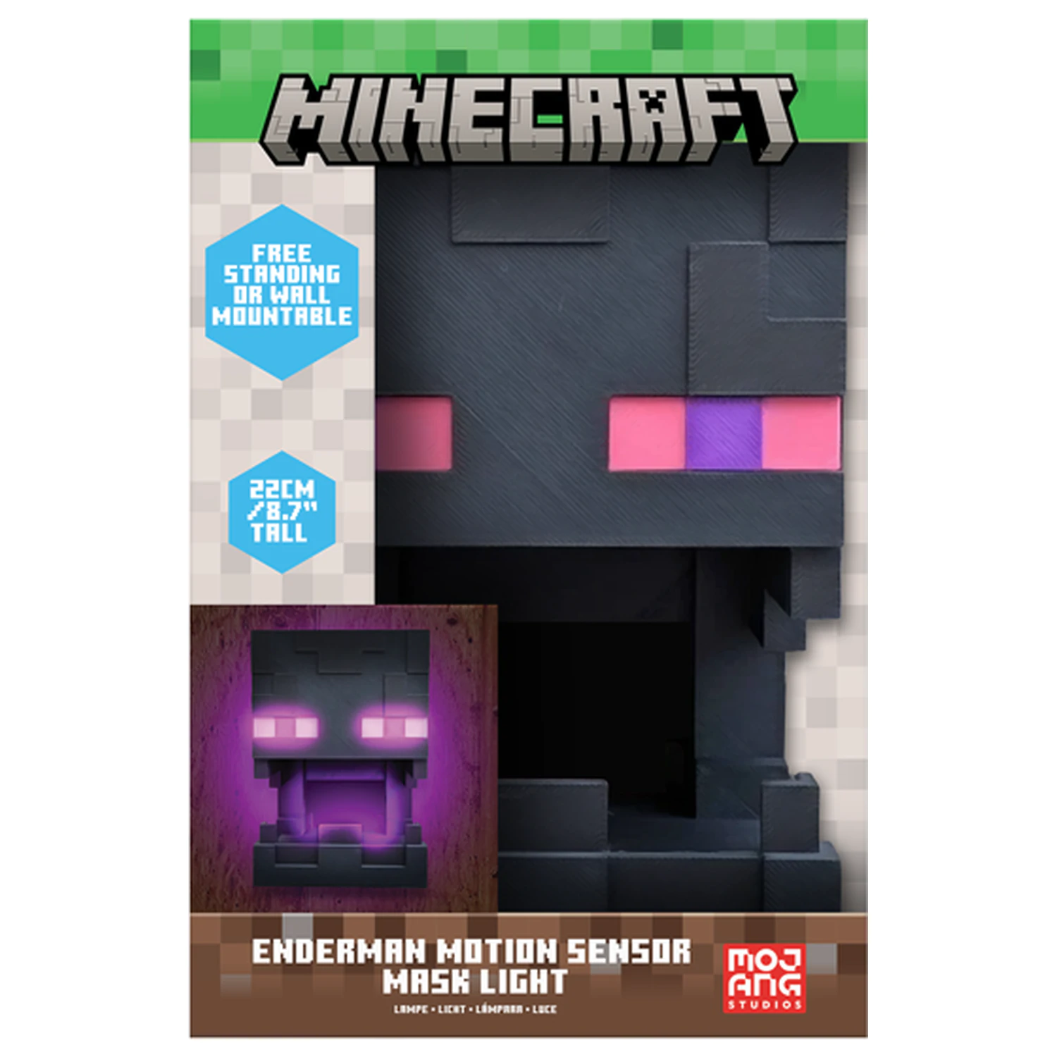 Minecraft Enderman Mask Light Motion Sensor product photo
