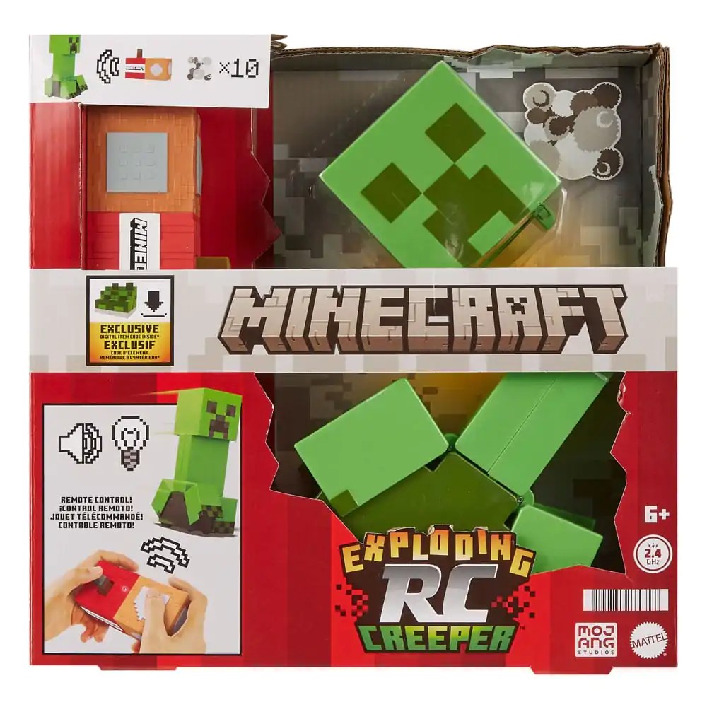 Minecraft Figure Exploding RC Creeper 25 cm product photo