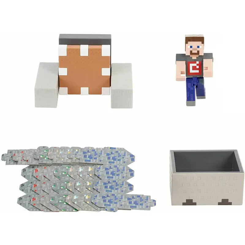 Minecraft Explosive Wagon Steve figure product photo