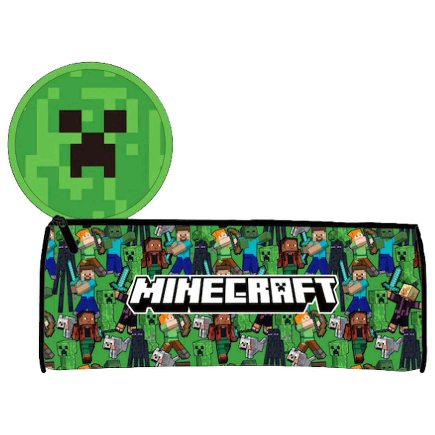 Minecraft Face pencil case product photo