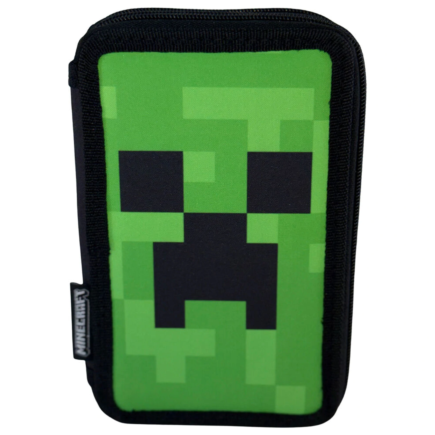 Minecraft Face triple pencil case product photo
