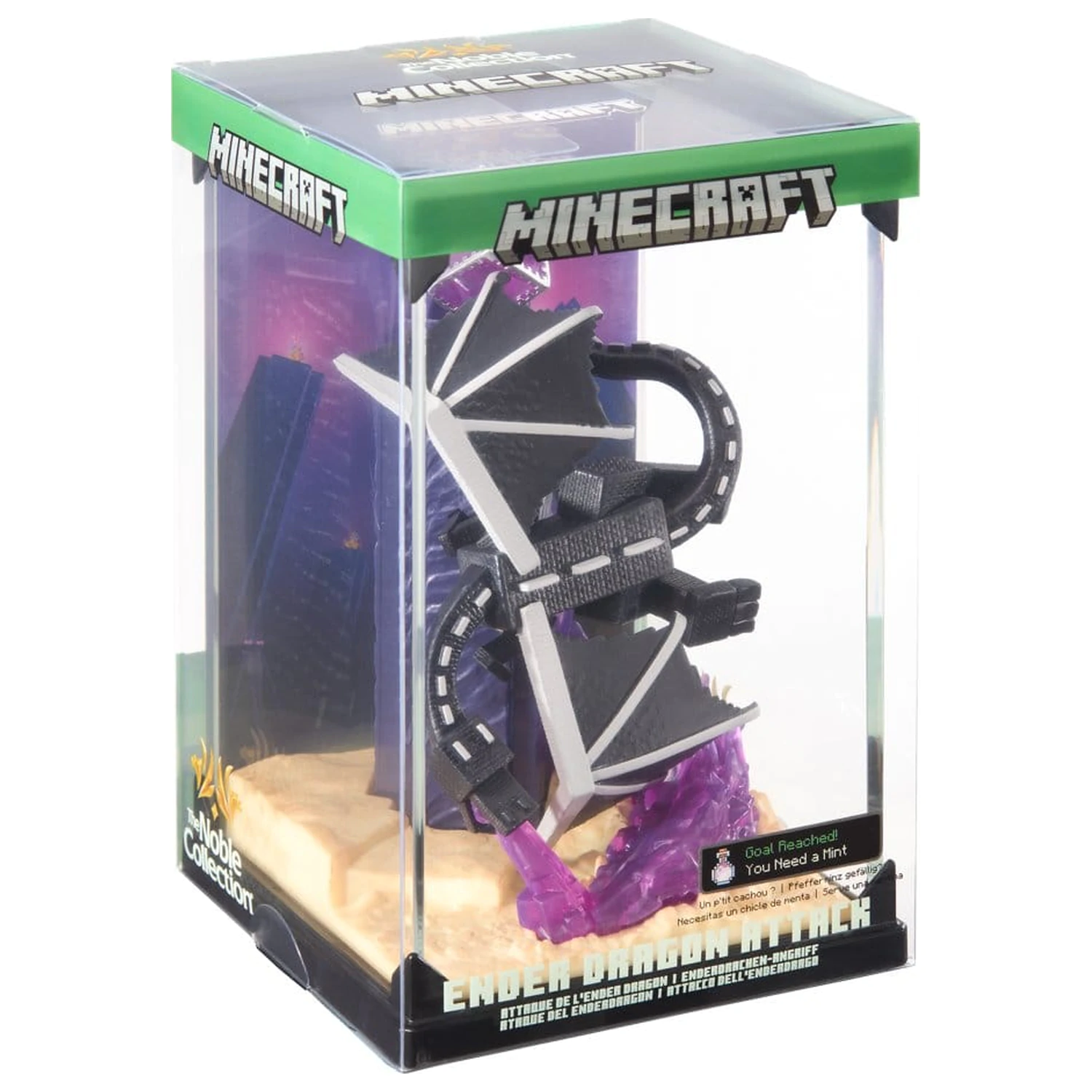 Minecraft Figure Diorama Ender Dragon Attack 18 cm product photo