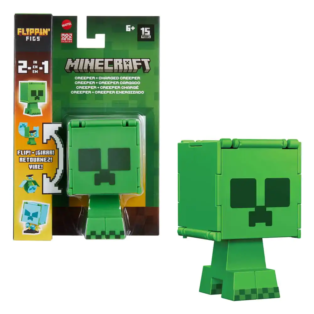 Minecraft Flippin Action Figure Creeper & Charged Creeper termékfotó