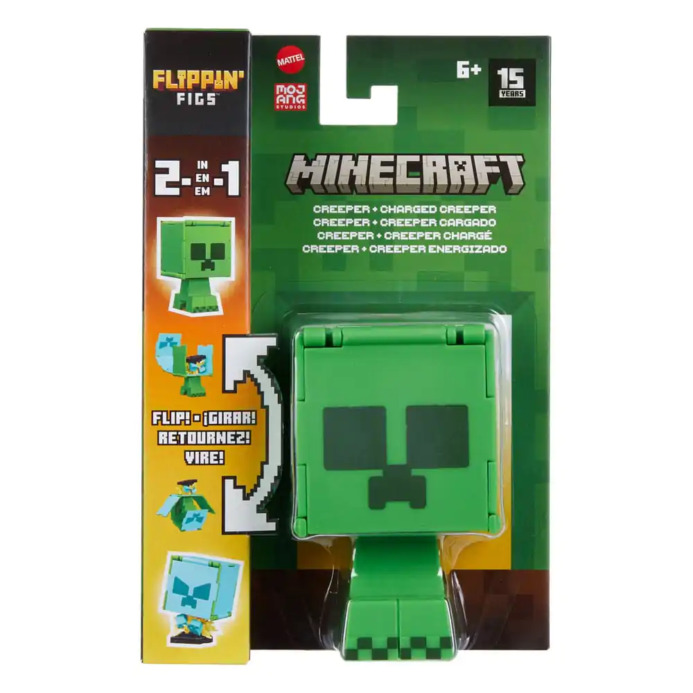 Minecraft Flippin Action Figure Creeper & Charged Creeper termékfotó