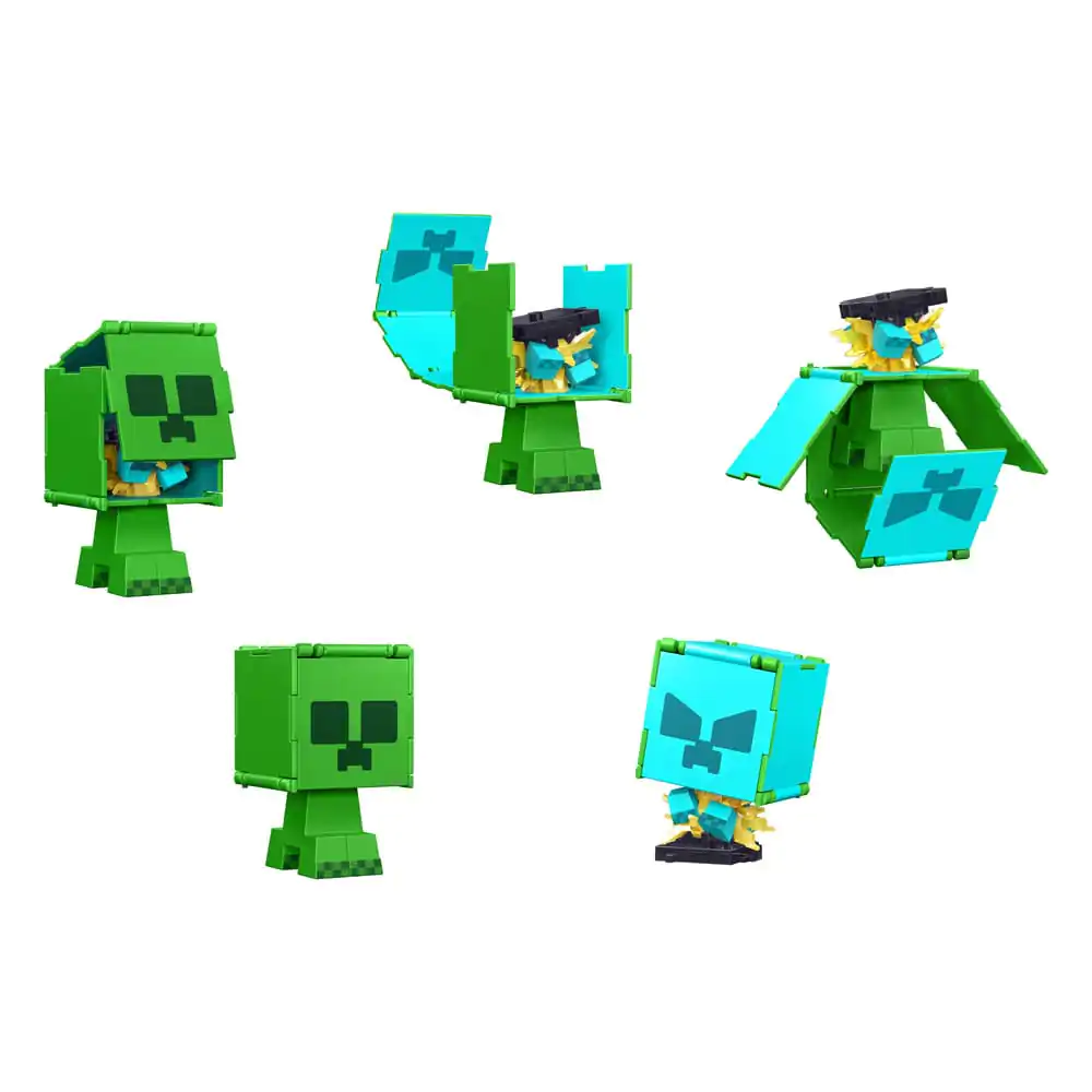 Minecraft Flippin Action Figure Creeper & Charged Creeper termékfotó