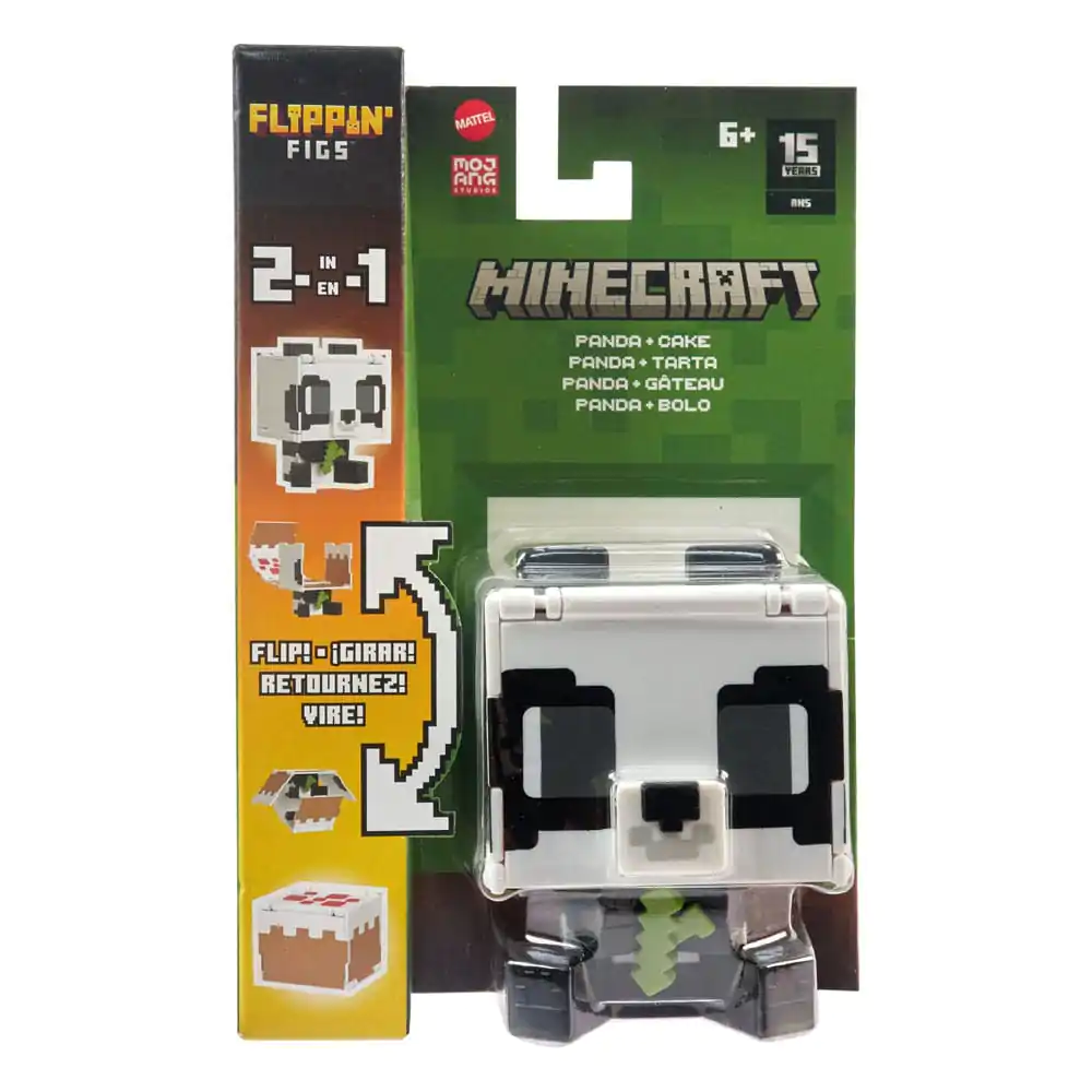 Minecraft Flippin Action Figure Panda & Cake product photo