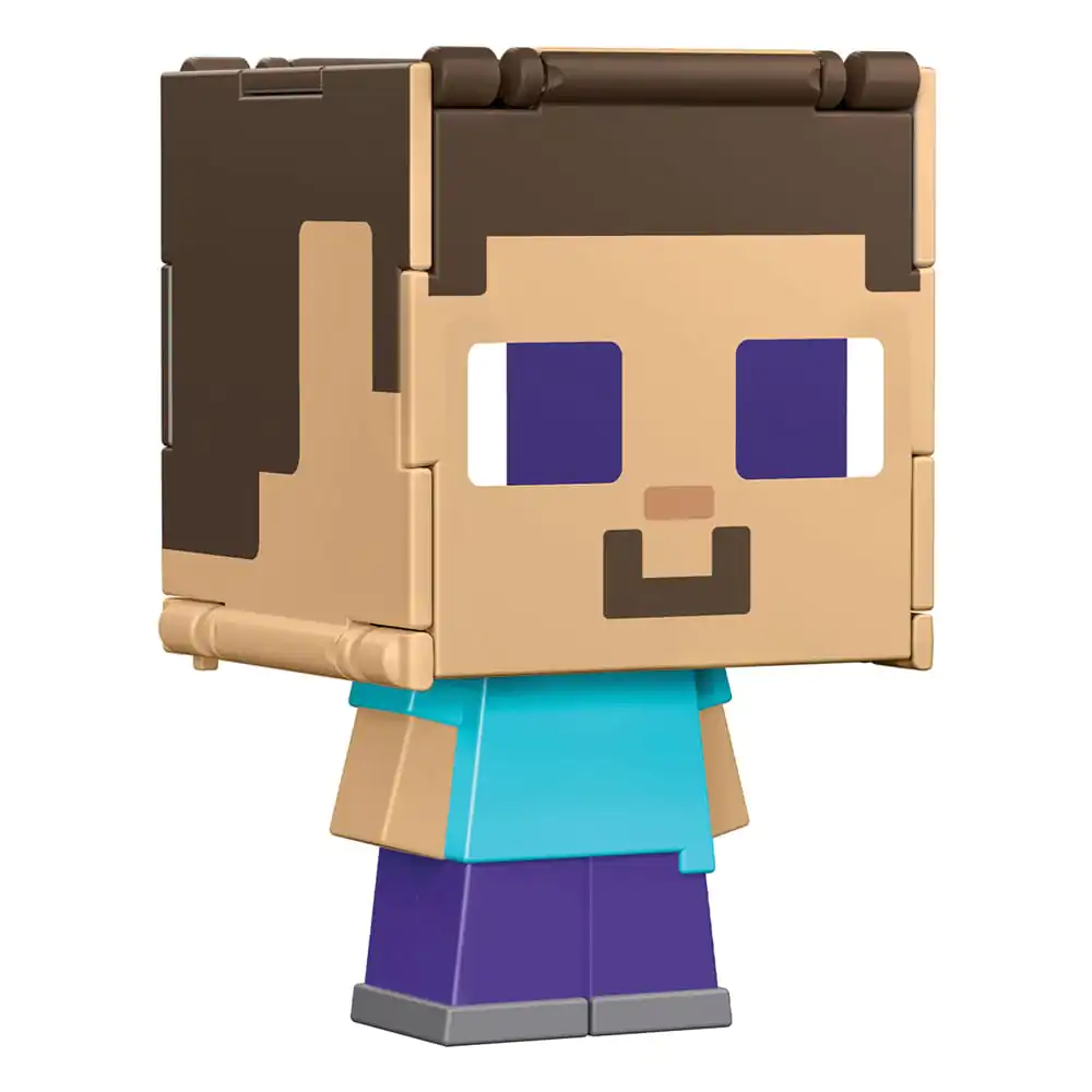 Minecraft Flippin Action Figure Steve & Steve in Iron Armor product photo
