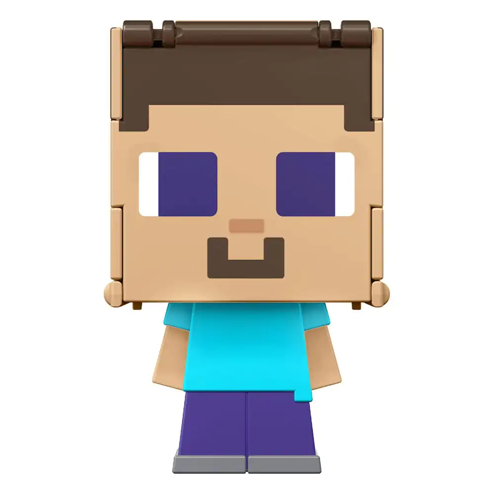 Minecraft Flippin Action Figure Steve & Steve in Iron Armor product photo
