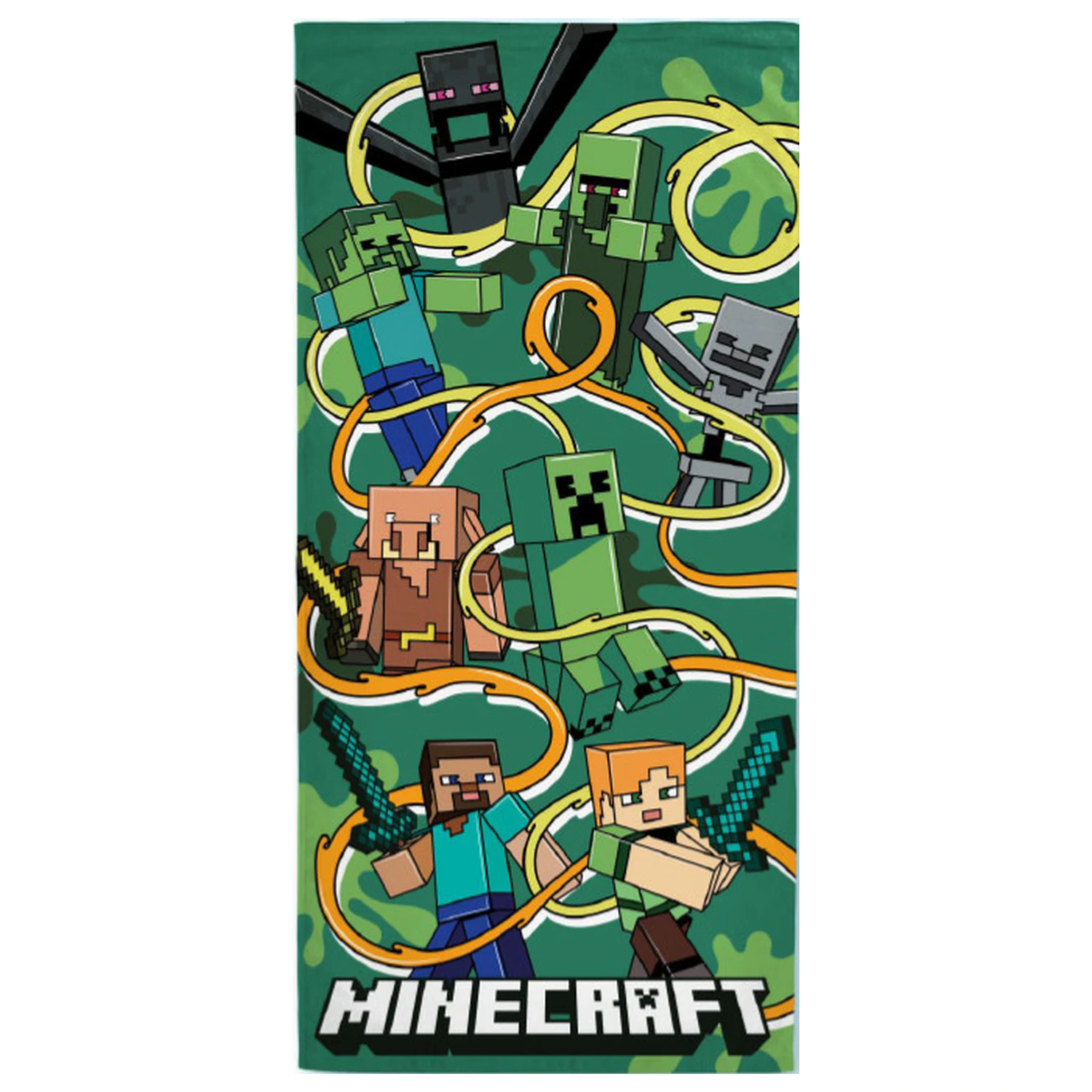 Minecraft Funtage Graphic Towel product photo