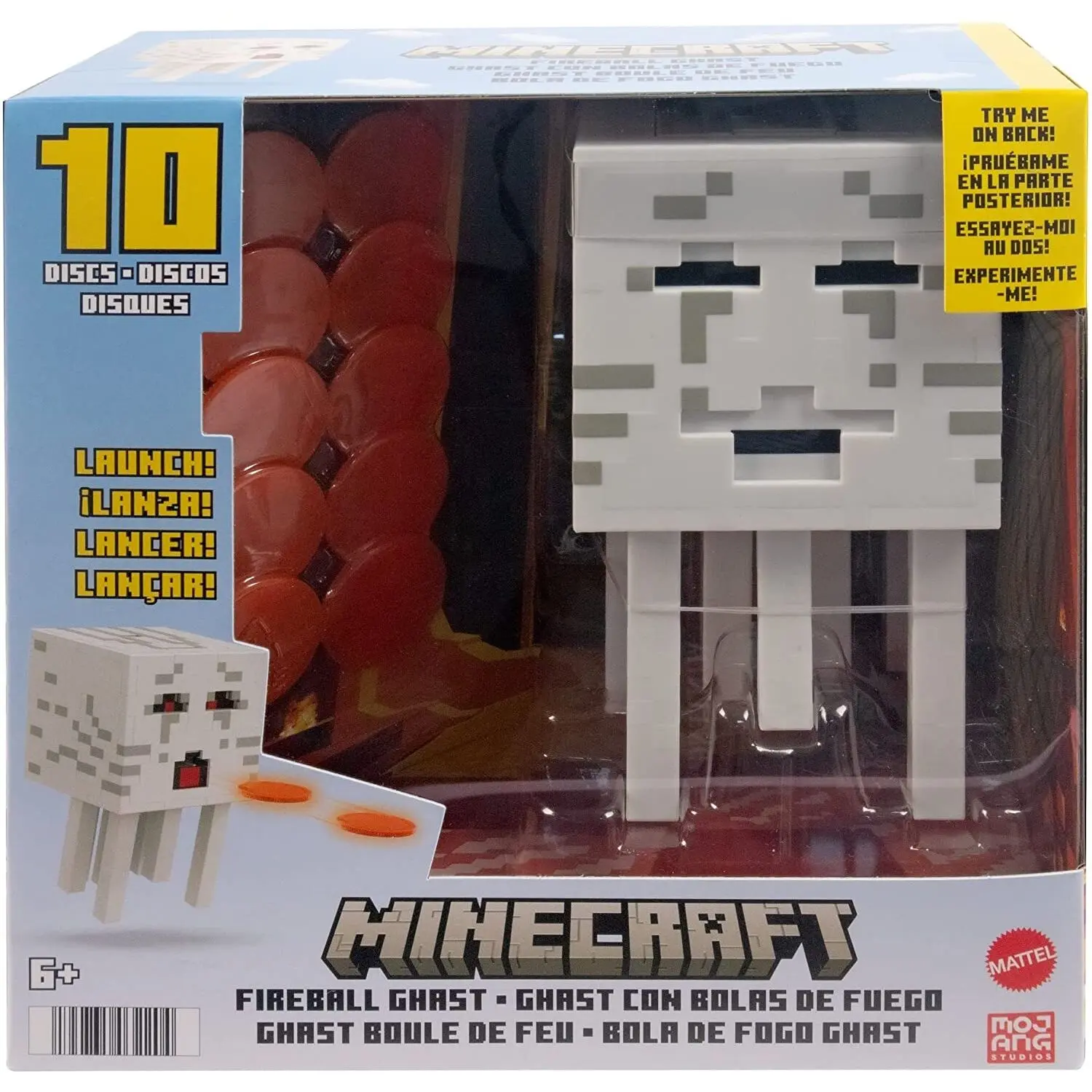 Minecraft Ghast With Fireball figure product photo