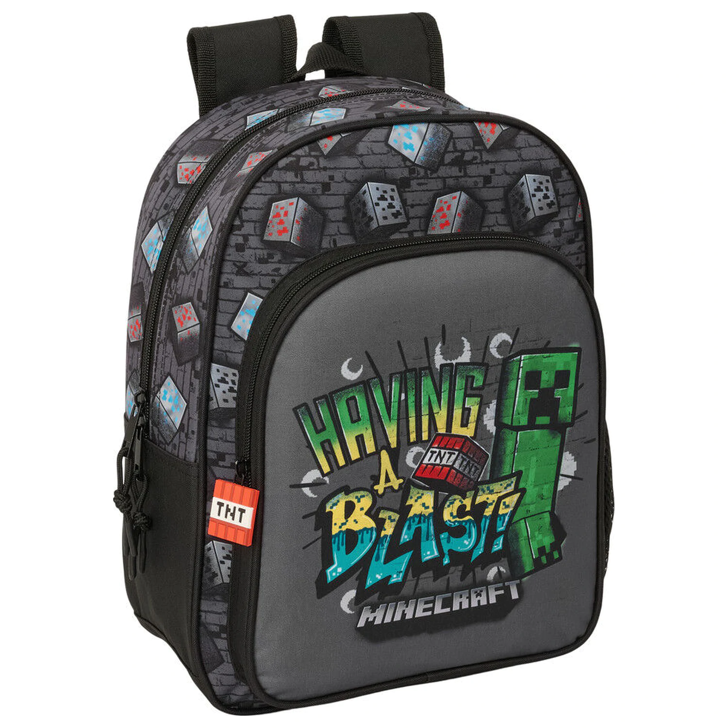 Minecraft Graffiti adaptable backpack 34cm product photo