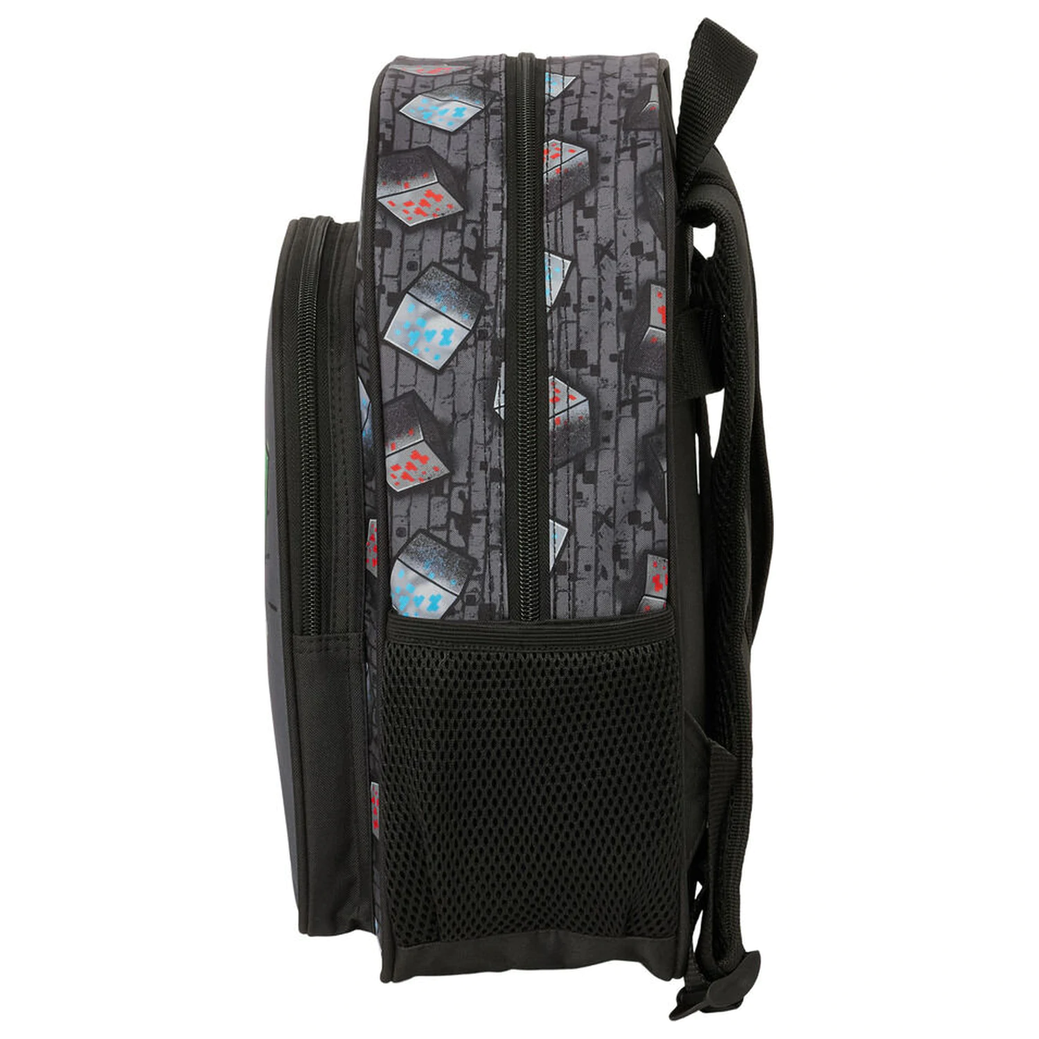 Minecraft Graffiti adaptable backpack 34cm product photo