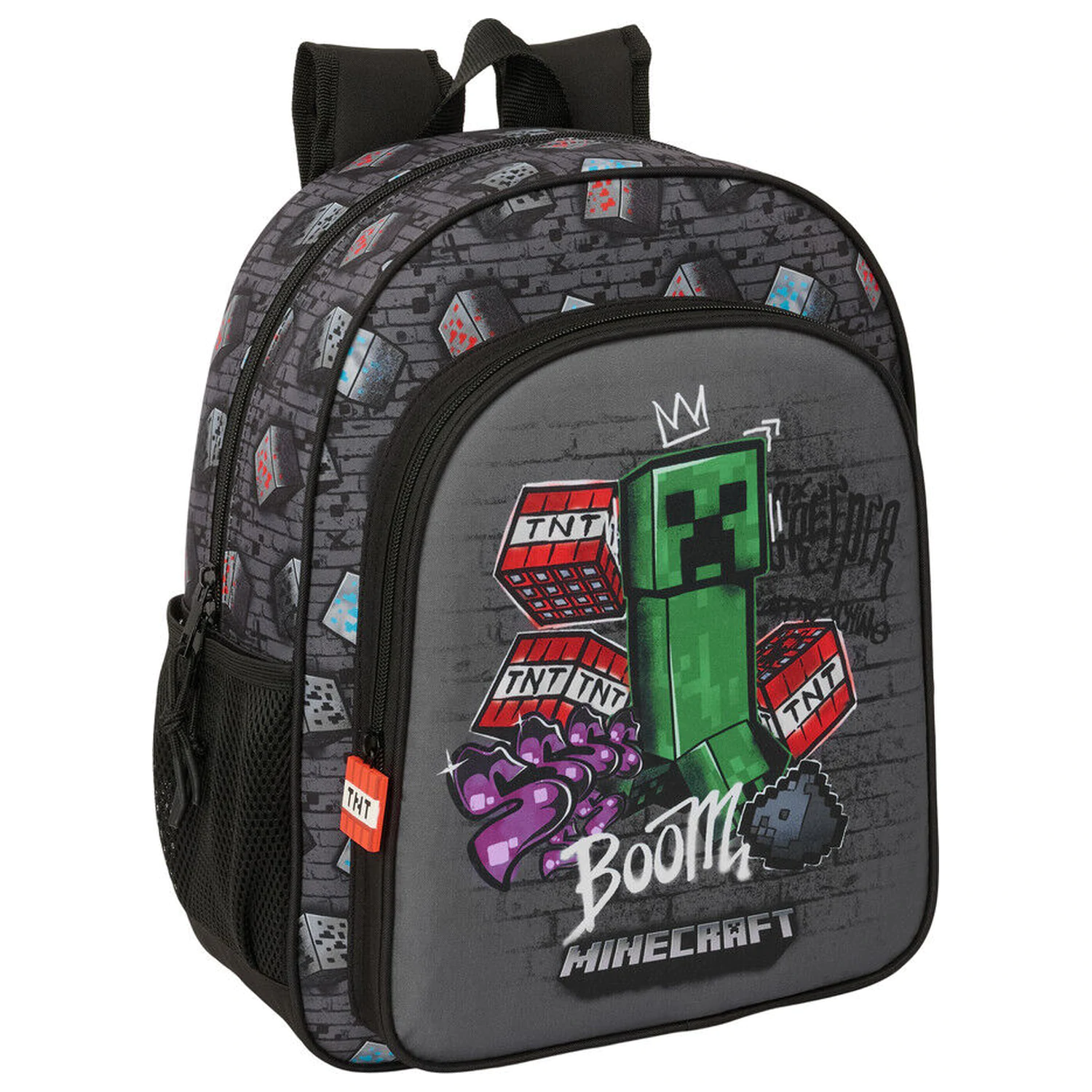 Minecraft Graffiti adaptable backpack 38cm product photo