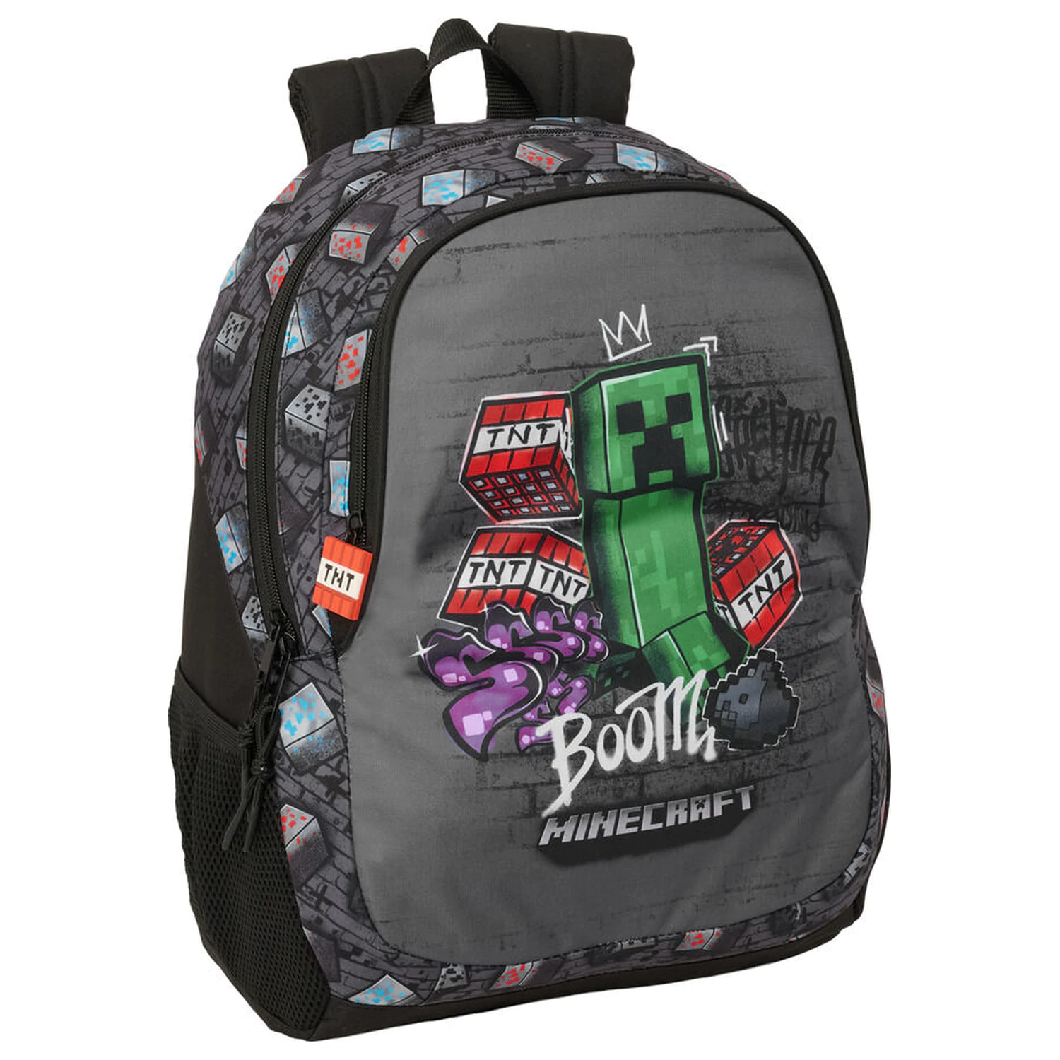 Minecraft Graffiti adaptable backpack 44cm product photo