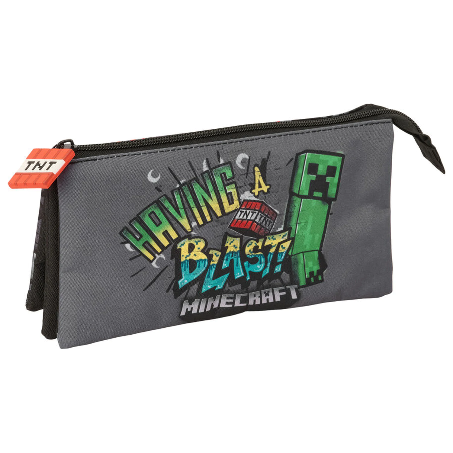Minecraft Graffiti triple pencil case product photo