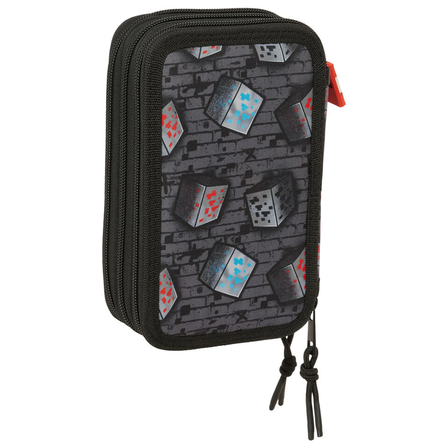 Minecraft Graffiti triple pencil case 37pcs product photo