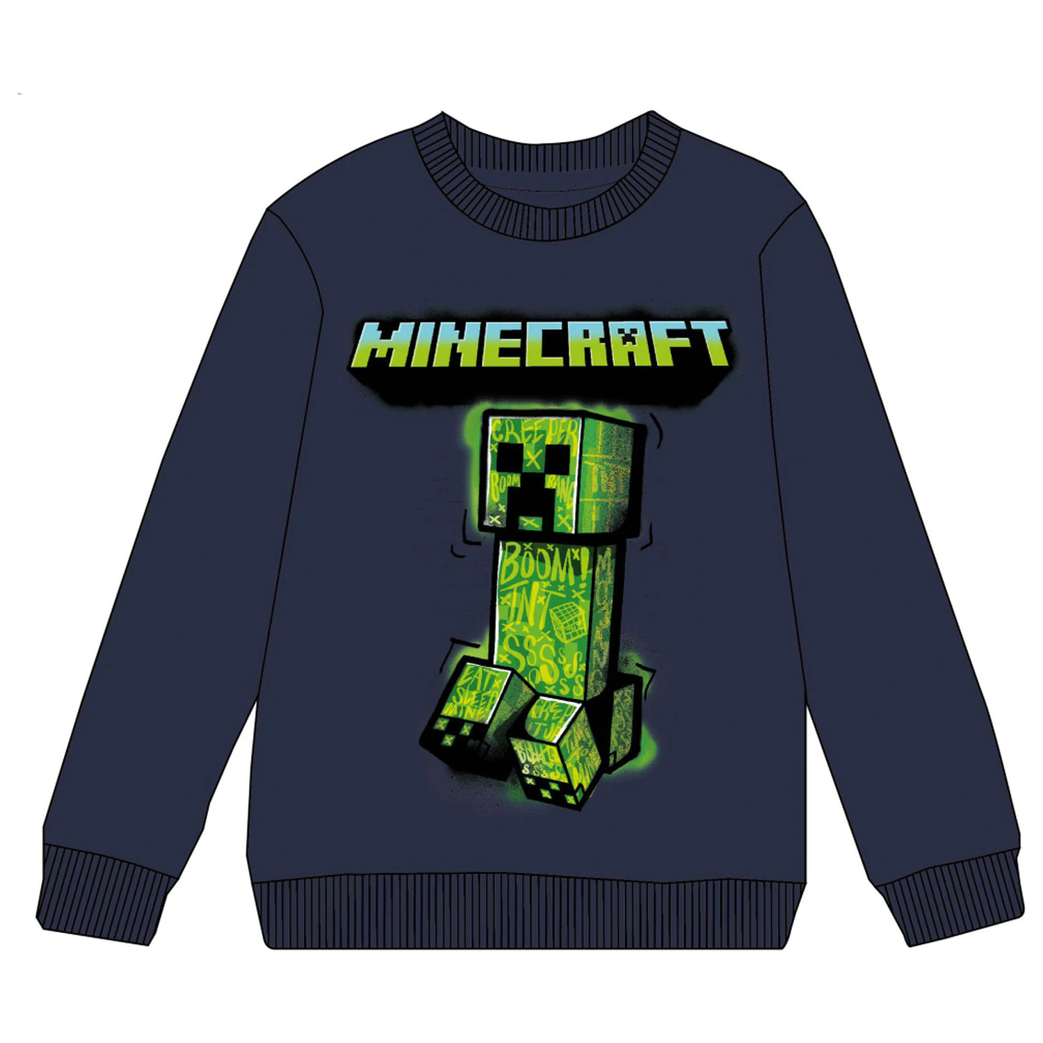Minecraft Green Menace Kids' Hoodie  product photo