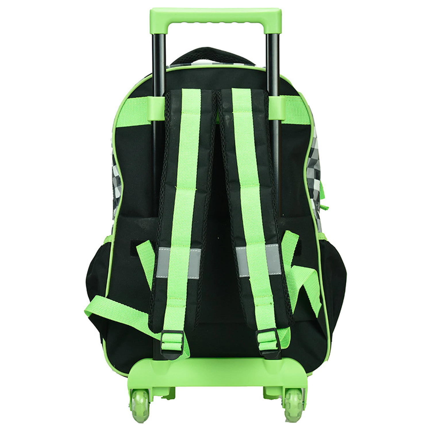 Minecraft Gray Stone Wheeled School Bag, Bag 46 cm product photo