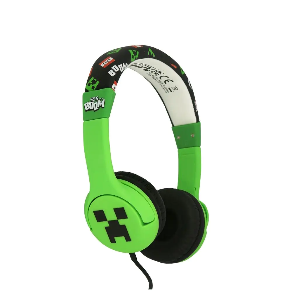 Minecraft kids headphones product photo