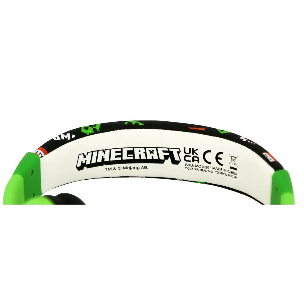 Minecraft kids headphones product photo