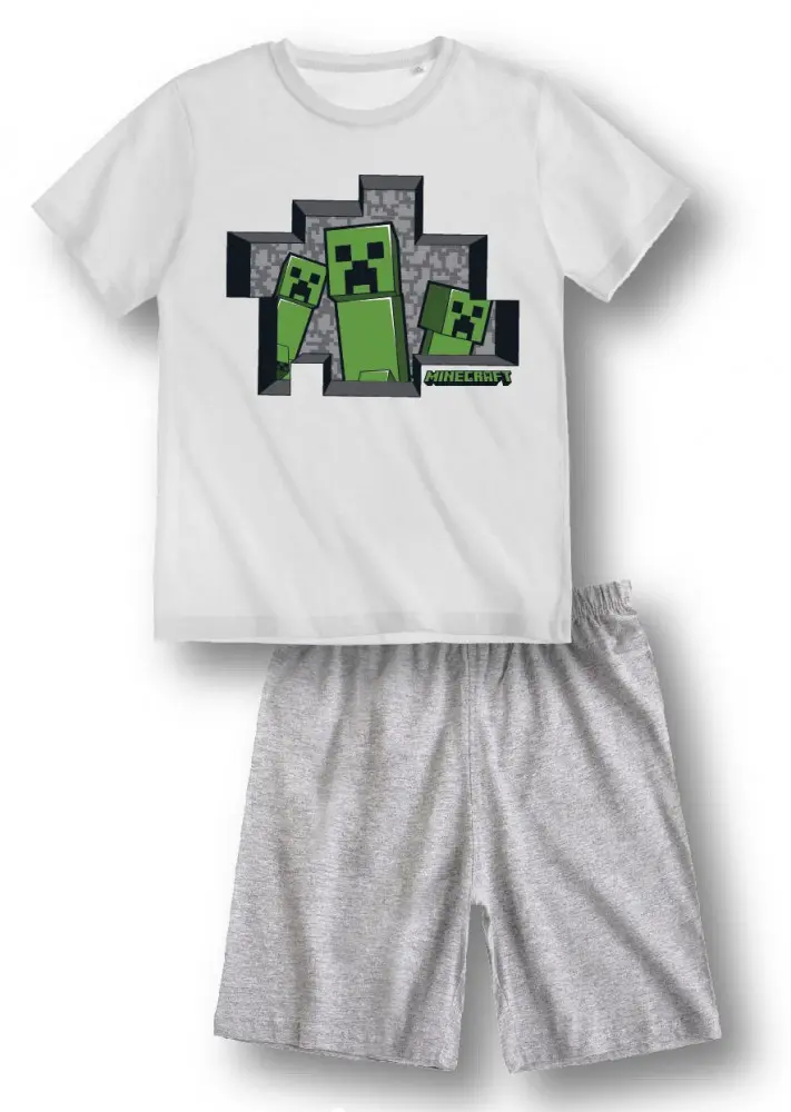Minecraft Kids Short Pajamas product photo