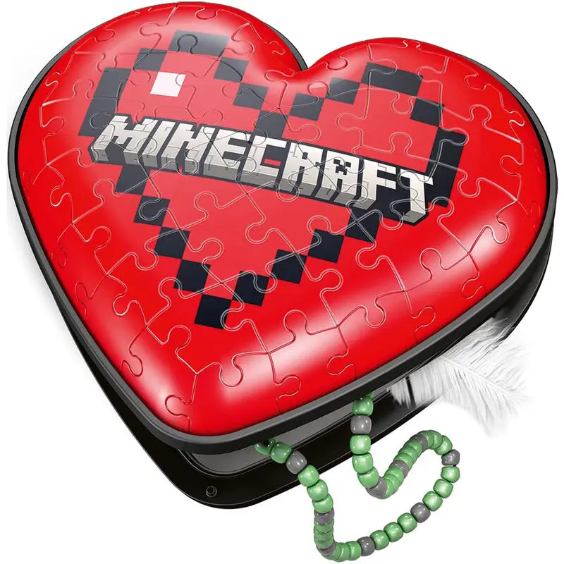 Minecraft Heart 3D puzzle 54pcs product photo
