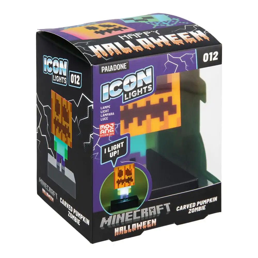 Minecraft Icons Light Zombie Jack O Lantern 10 cm  product photo