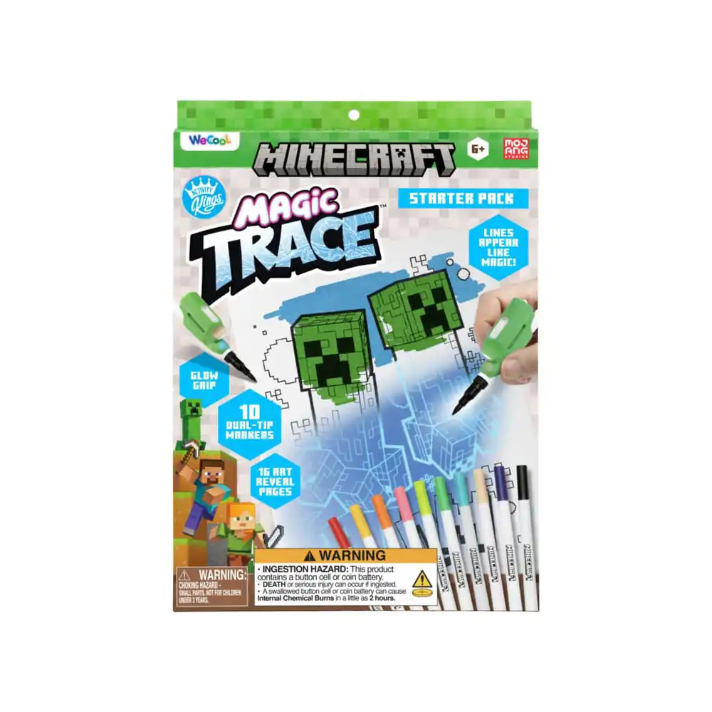 Minecraft Invisible Writers Magic Trace Starter pack and refills product photo