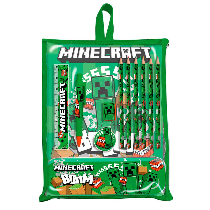 Minecraft stationery set product photo