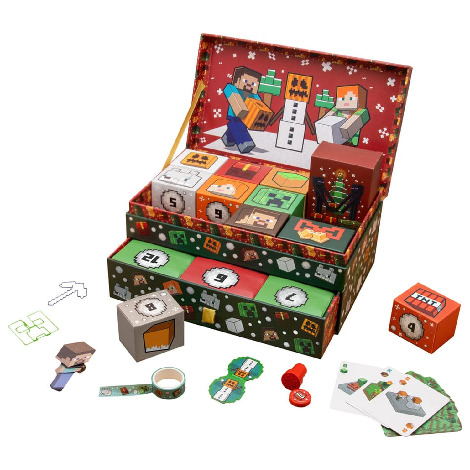 Minecraft Advent Calendar Keepsake Box Advent Calendar product photo