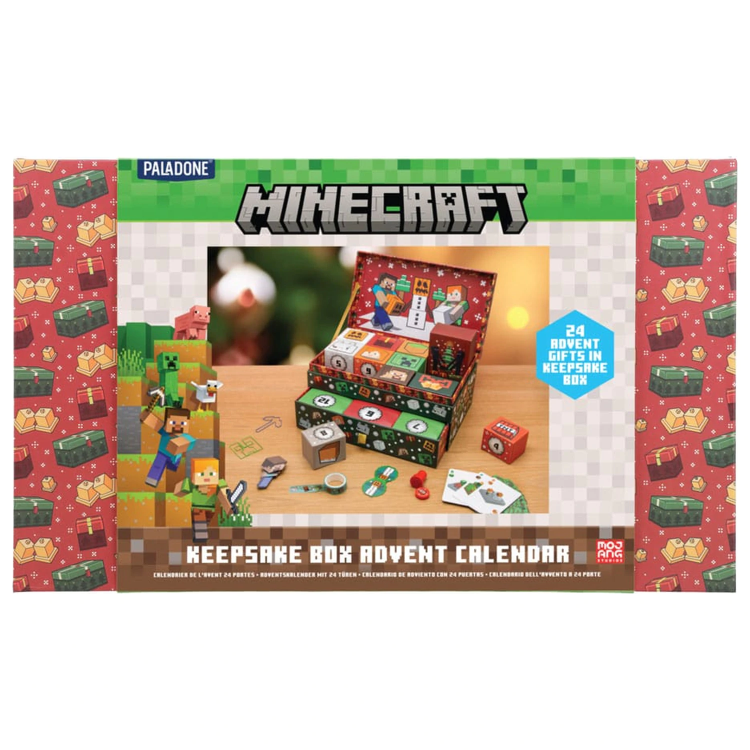 Minecraft Advent Calendar Keepsake Box Advent Calendar product photo