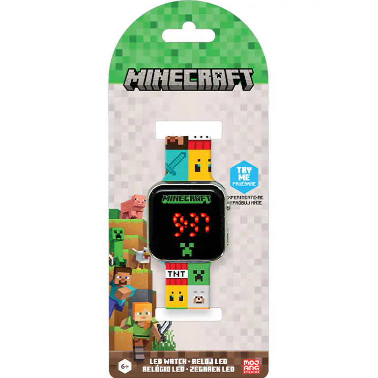 Minecraft led watch termékfotó