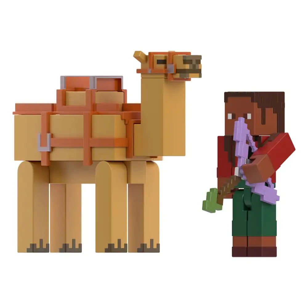 Minecraft Legends Action Figure 2-Pack Alex vs Camel 8 cm product photo