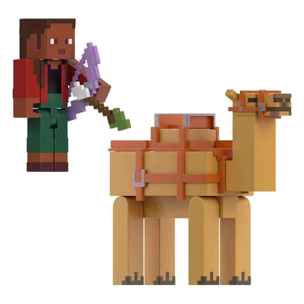 Minecraft Legends Action Figure 2-Pack Alex vs Camel 8 cm product photo