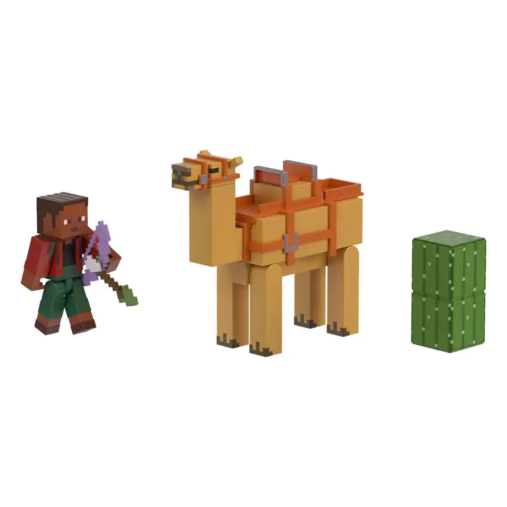 Minecraft Legends Action Figure 2-Pack Alex vs Camel 8 cm product photo