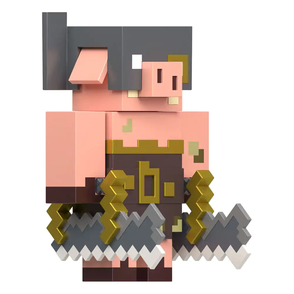 Minecraft Legends Action Figure 2-Pack Creeper vs Piglin Bruiser 8 cm product photo