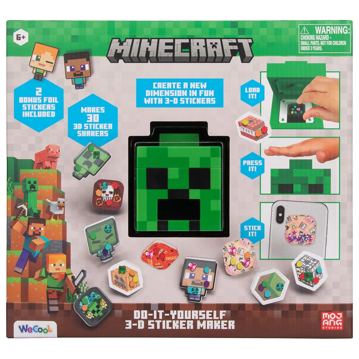Minecraft 3D Sticker Maker product photo