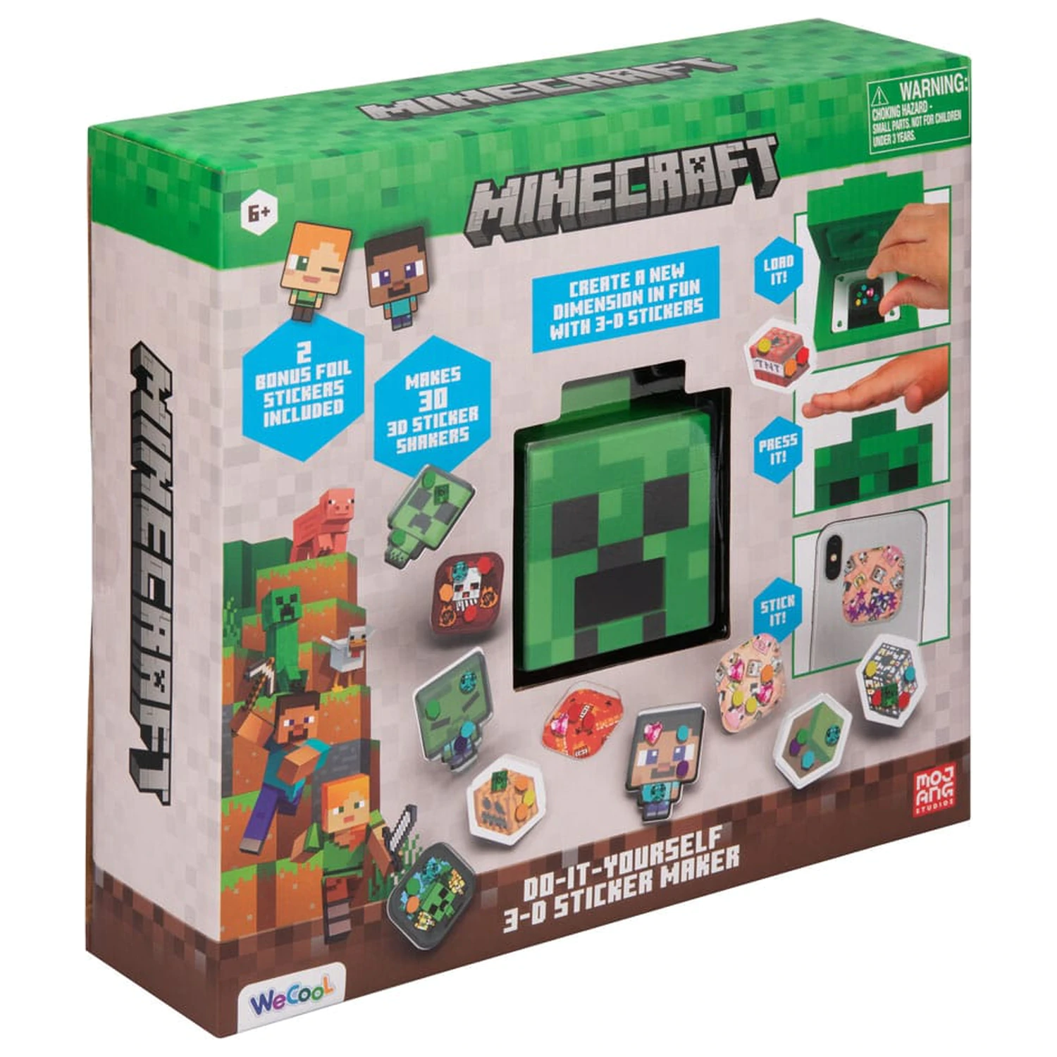 Minecraft 3D Sticker Maker product photo