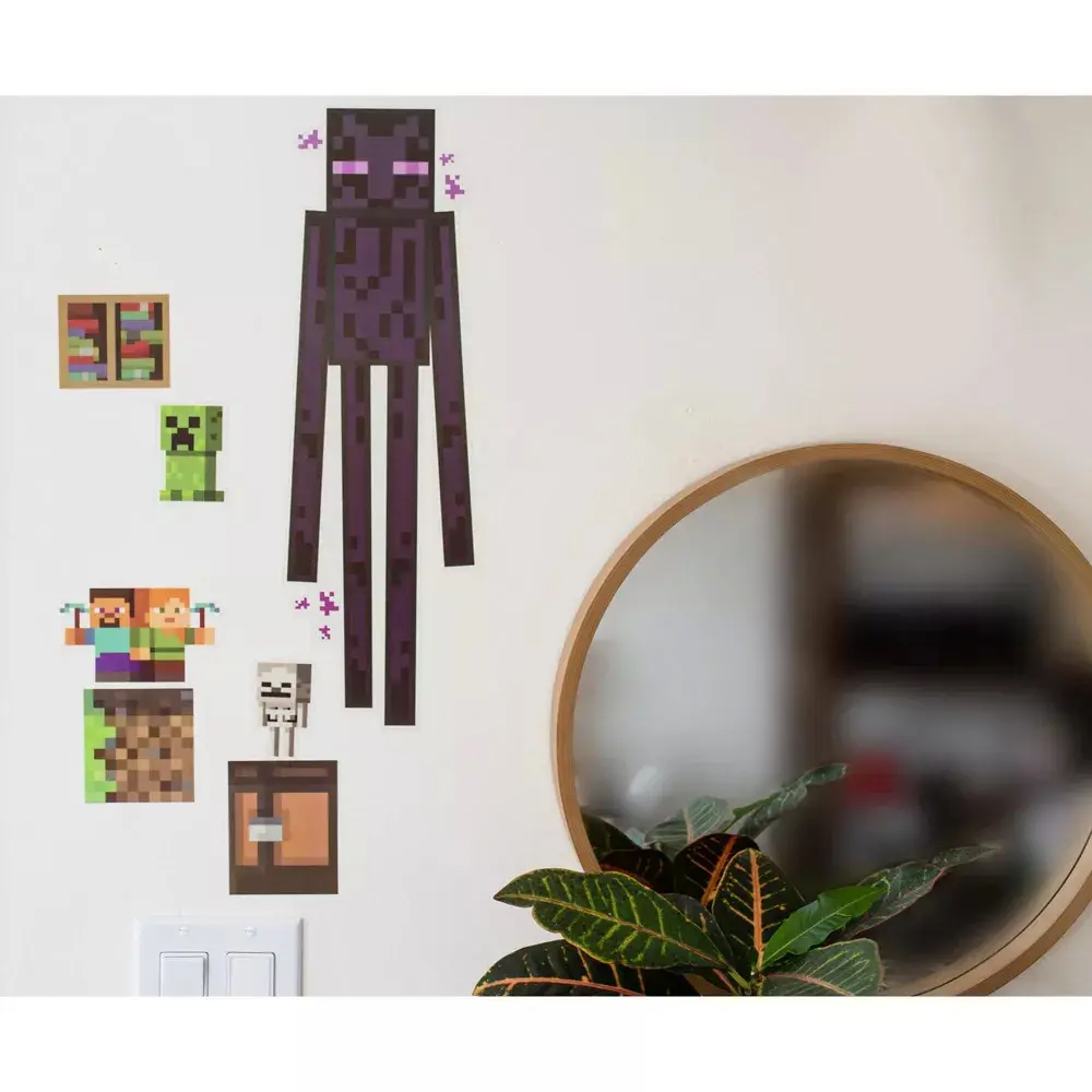 Minecraft set vinyl stickers product photo