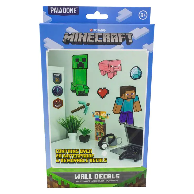 Minecraft set vinyl stickers product photo