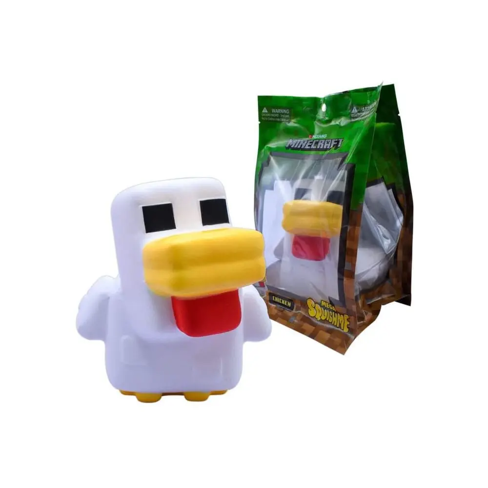 Minecraft Mega Squishme Anti-Stress Figure 15 cm Series 3 Chicken 15 cm termékfotó