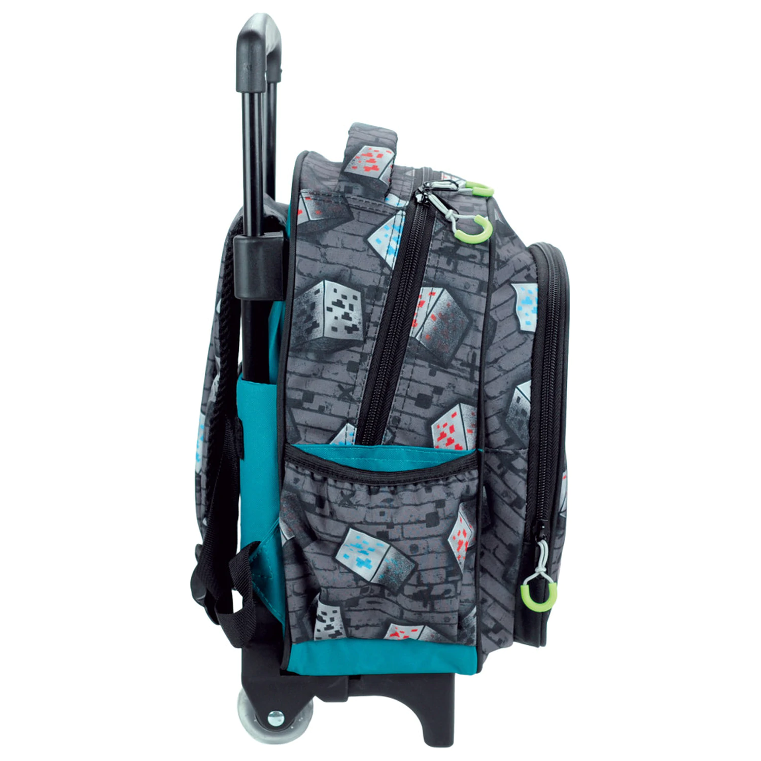 Minecraft Metro Art Blast Rolling Preschool Backpack, Bag 30 cm product photo