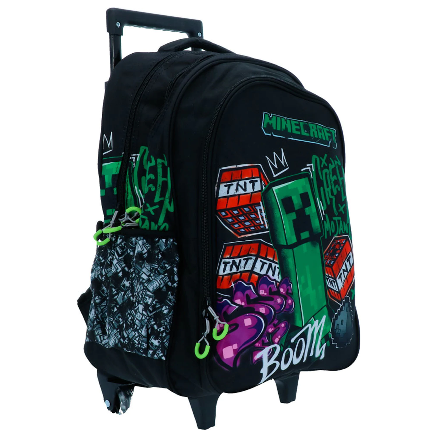 Minecraft Metro Art Boom Rolling School Bag, Bag 46 cm product photo