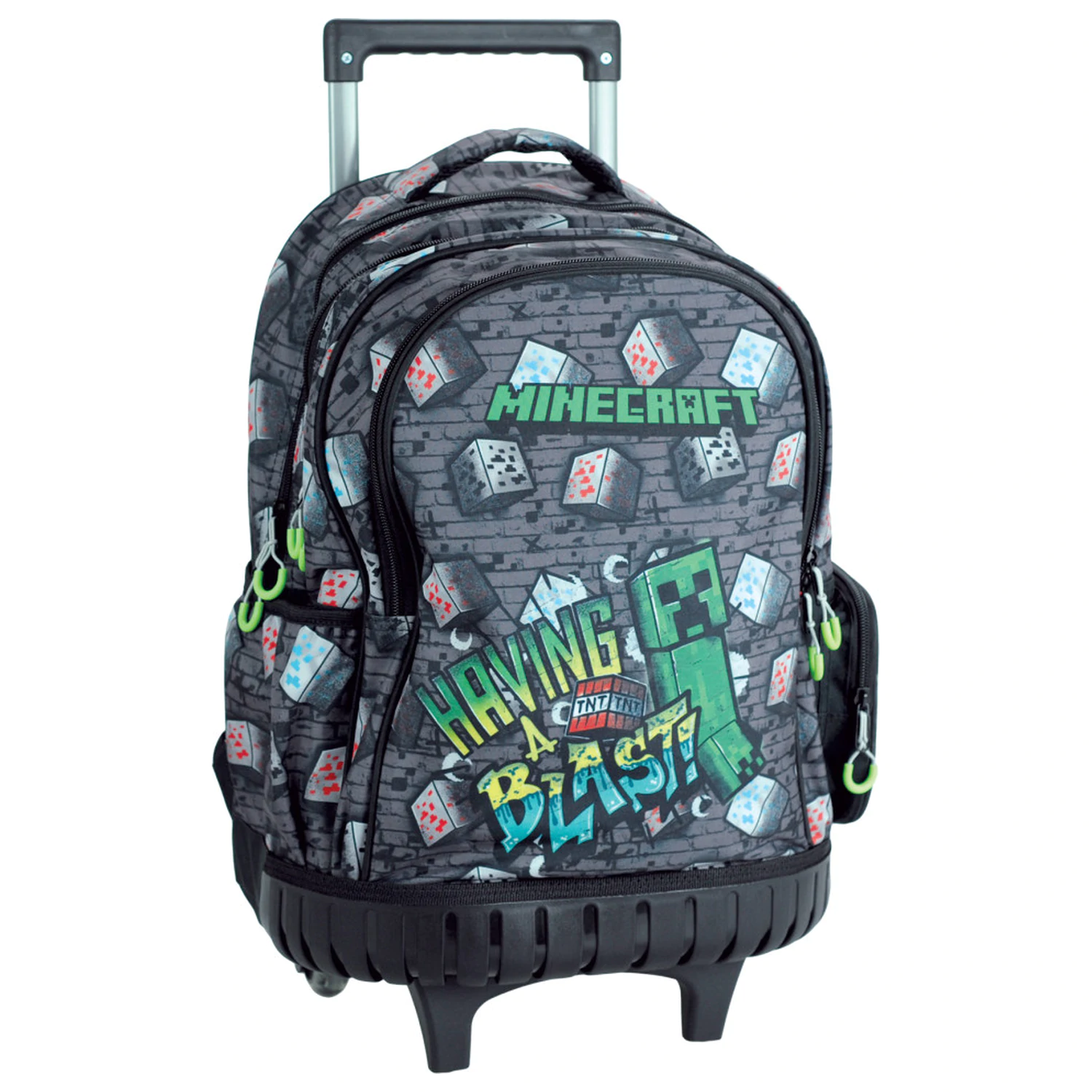 Minecraft Metro Art Wheeled School Bag, Bag 46 cm product photo