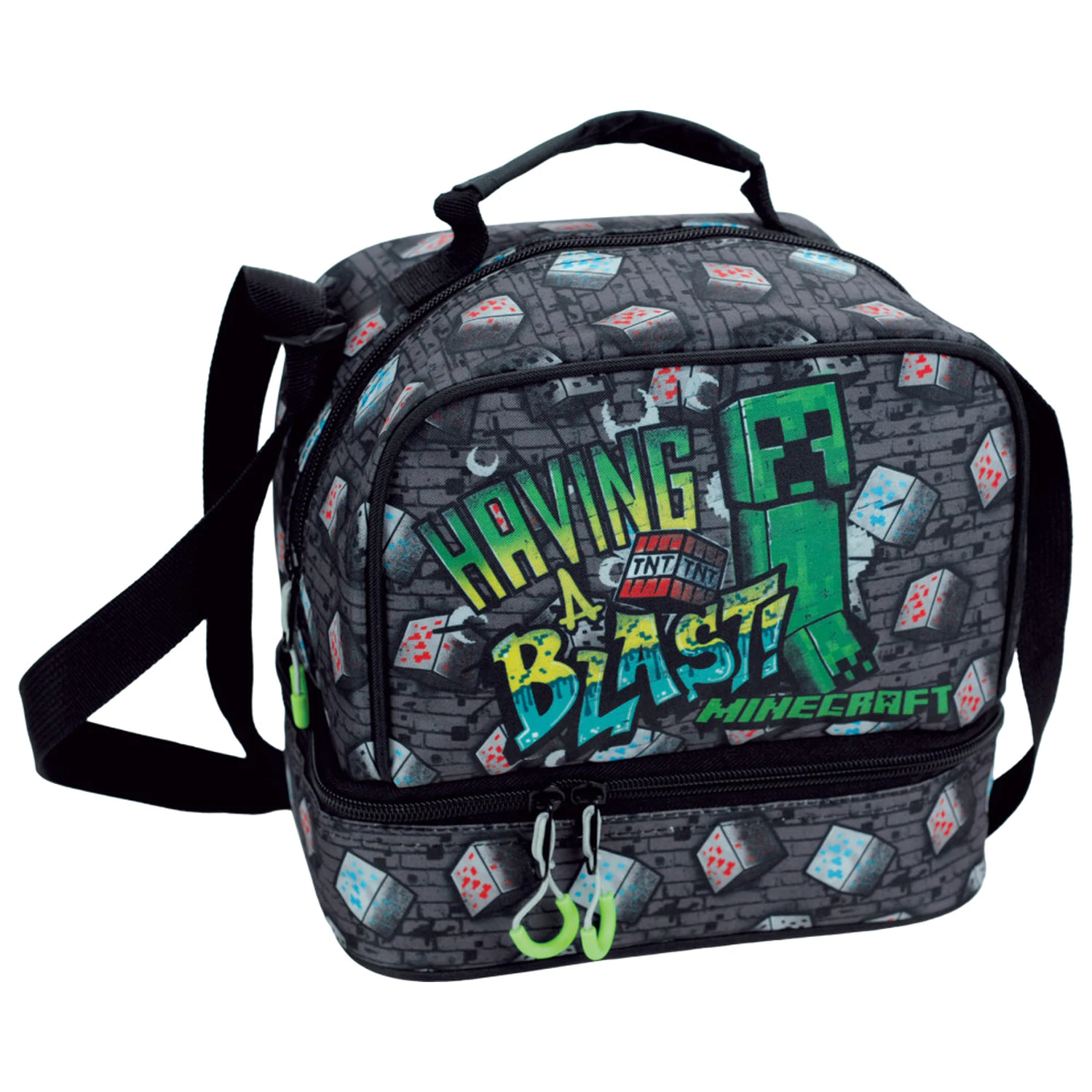 Minecraft Metro Art Thermal Lunch Bag 21 cm product photo