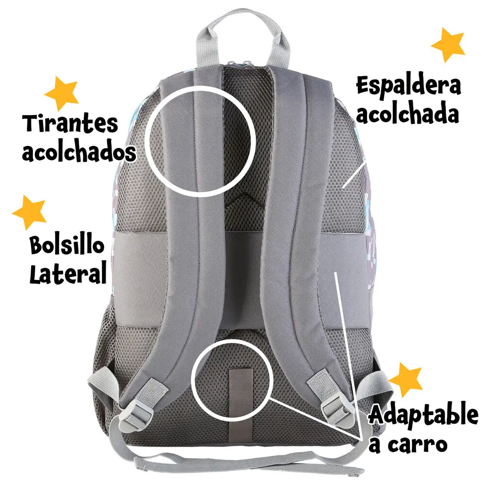 Minecraft Mine adaptable backpack 44cm product photo