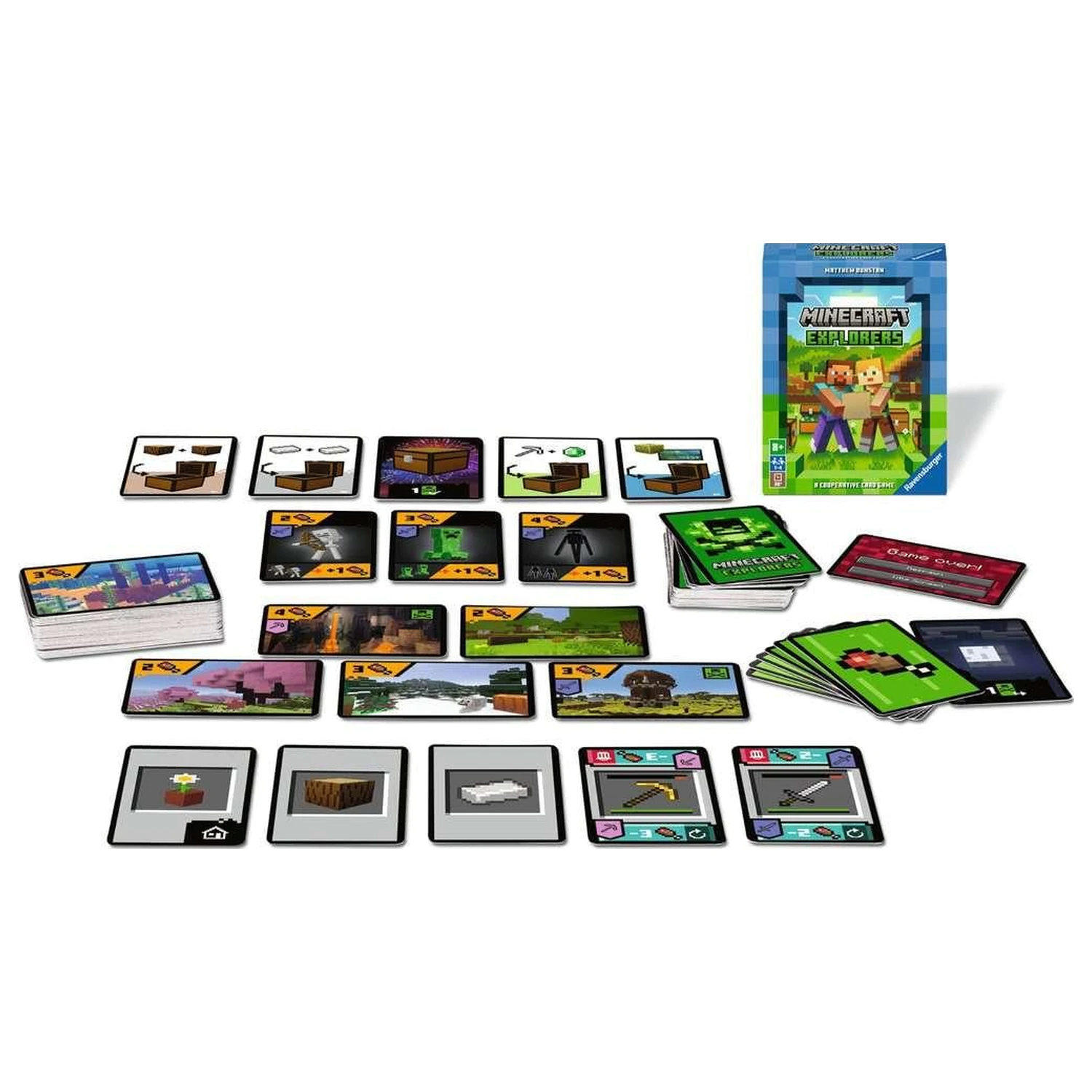 MINECRAFT Minecraft Explorers Cooperative Card Game product photo